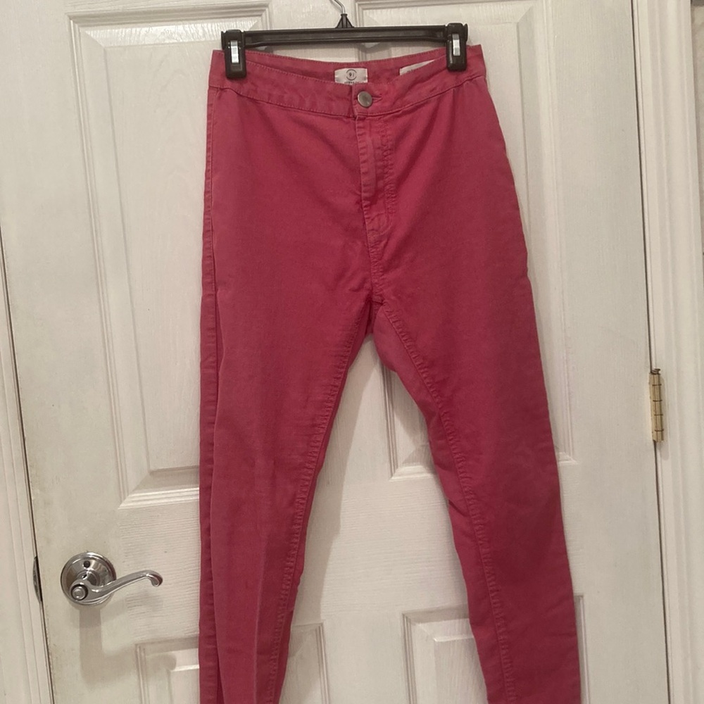 Cotton On Hot Pink High Rise Jeggings Skinny Jean Leggings